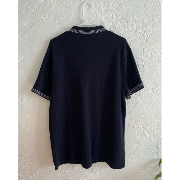 Goodfellow Navy Blue Polo - Picture 2 of 2
